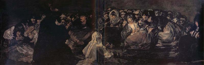 Francisco Goya Witche-Sabbath Sweden oil painting art